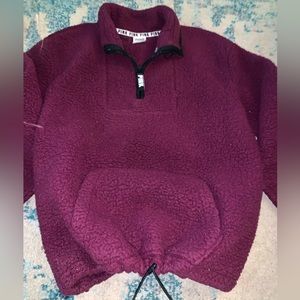 VS PINK Sherpa Pullover